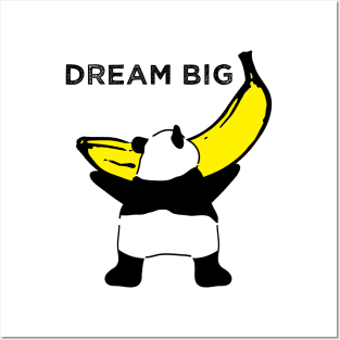 Dream Big Panda Posters and Art